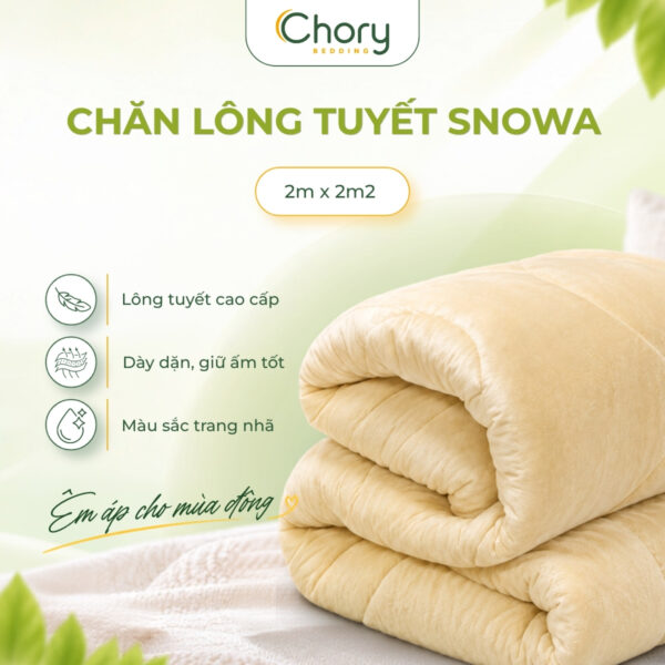 Chăn Đông Tuyết Snowa